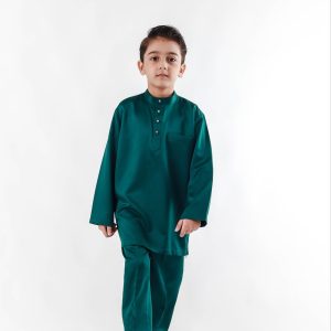 DIRA Peacock Brocade Dhoti Kurta Set