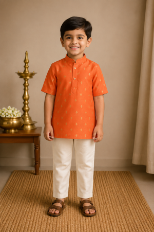 THE CELEBRATION - BOYS - Festive Kurta & Pants Set