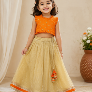 THE CELEBRATION - GIRLS - Festive Lehenga Set