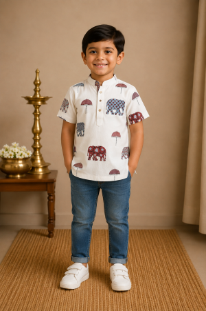 THE EASY - BOYS - Lightweight Cotton Kurta