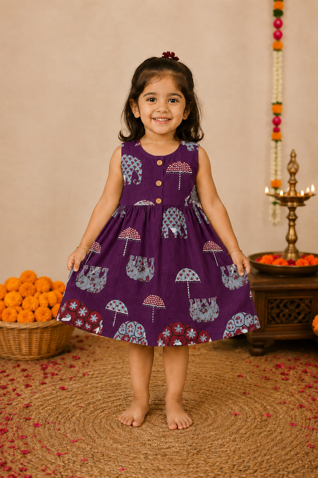 THE EASY - GIRLS - Lightweight Cotton Frock - Image 3