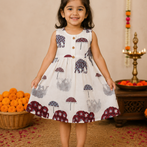 THE EASY - GIRLS - Lightweight Cotton Frock